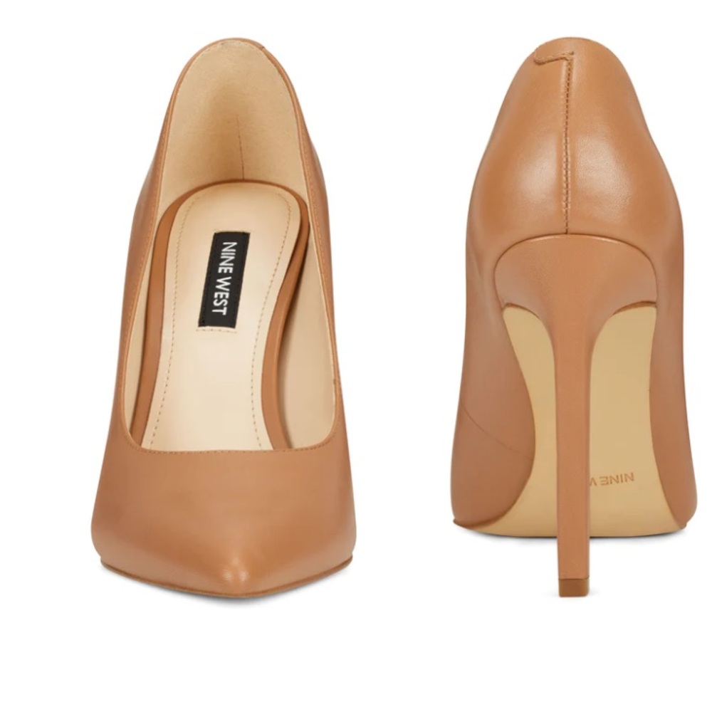 Nine West Medium Natural Tatiana Pointy Toe Pumps